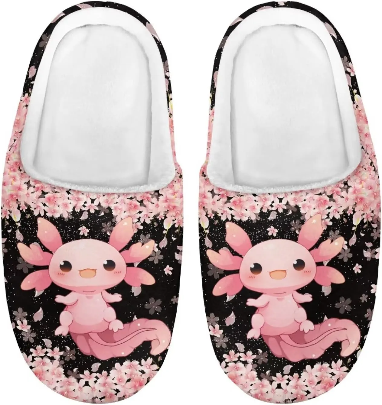 Yzaoxia Plush Slippers for Kids House Slippers for Bedroom